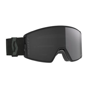 Scott Sco Goggle React Mineral Black/Solar Black Chrome - Skibrille