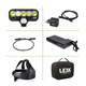 LedX Cobra X-Pand g4 Kit (141 Wh Battery) - Stirnlampe