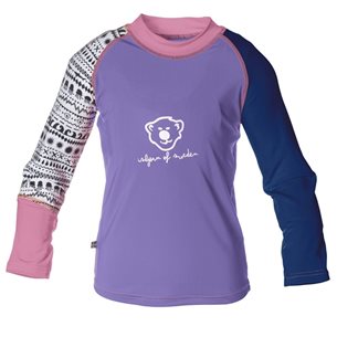 Isbjörn Sun Sweater Kids Lavender - Kinderbadeanzug