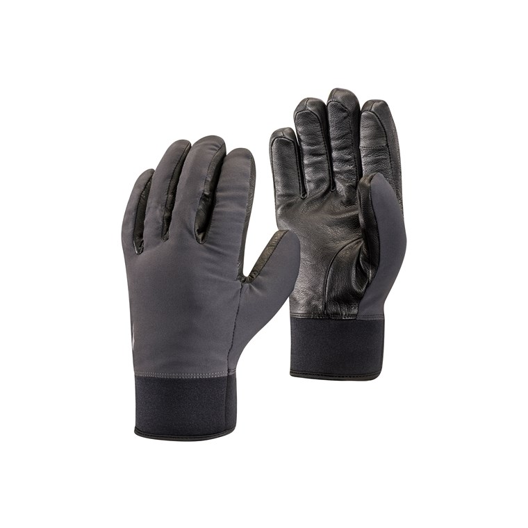 Black Diamond Heavyweight Softshell Gloves Smoke - Fingerhandschuhe Damen