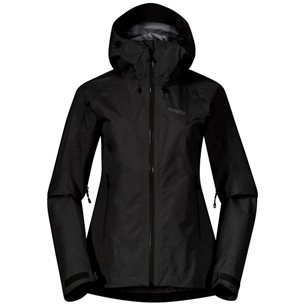 Bergans Skar Light 3L Shell Jacket Women Black - Damenjacke
