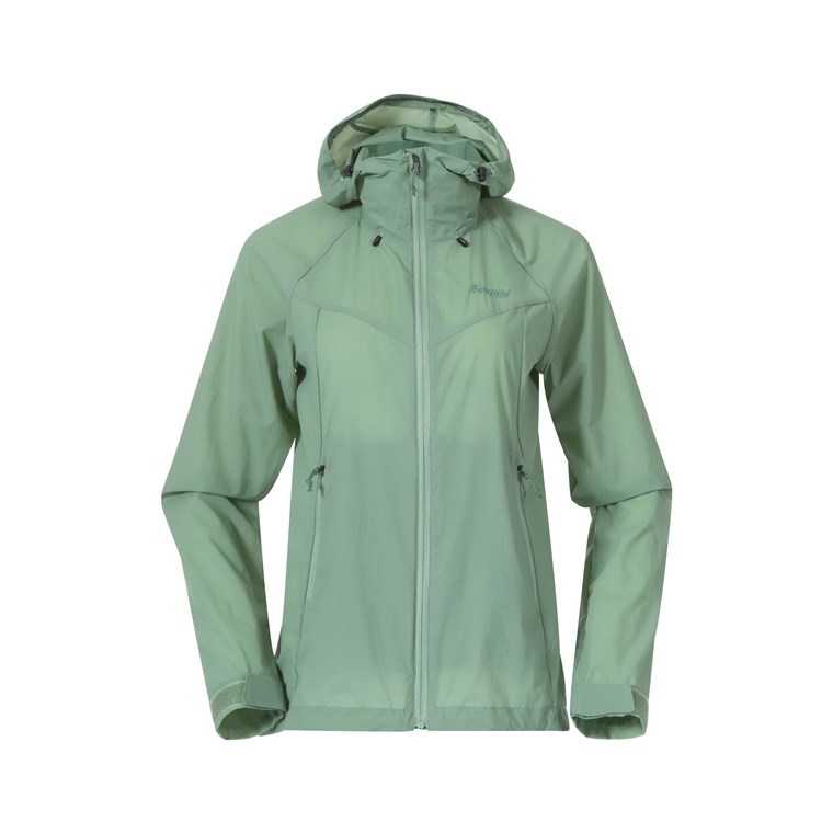 Bergans Skar Light Windbreaker Jacket Women Jade Green - Damenjacke