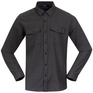 Bergans Tovdal Shirt Solid Dark Grey - Hemd Herren