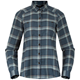 Bergans Tovdal W Shirt  Orion Blue/Misty Forest Check - Hemd Damen