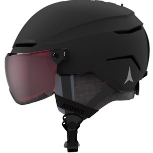 Atomic Savor Visor Jr Helmet Black - Skihelme