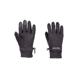 Marmot Power Stretch Connect Glove Black - Innenhandschuhe Damen