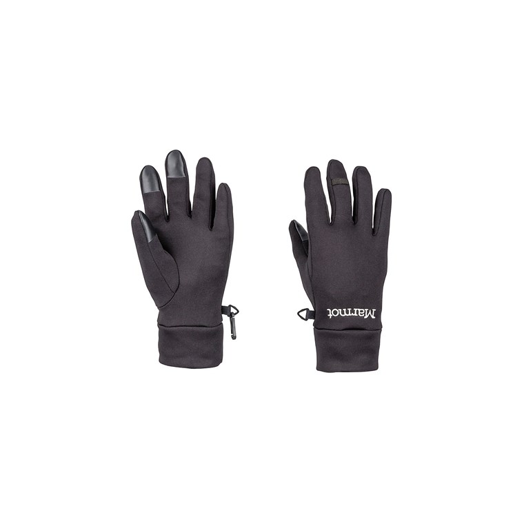 Marmot Wm's Power STR Connect Glove Black - Fingerhandschuhe Damen