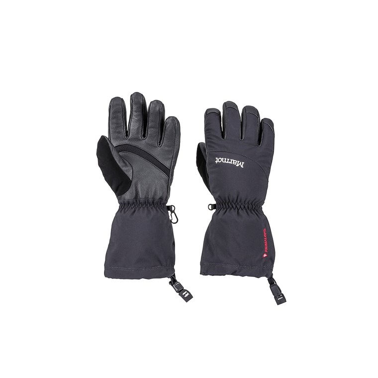 Marmot Wm's Warmest Glove Black - Fingerhandschuhe Damen