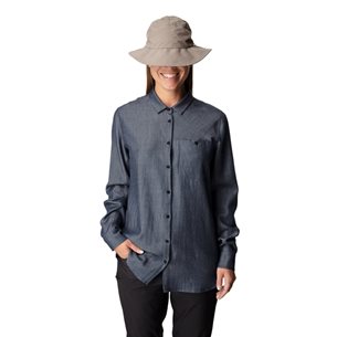 Houdini W's Out And About Shirt  Blue Illusion - Hemd Damen