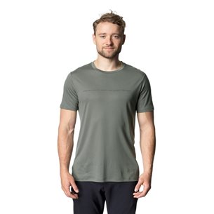 Houdini M's Tree Message Tee Greeness/Reconnect - Outdoor T-Shirt