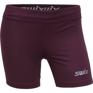 Swix Motion Premium Short Tights W Dark Abergine - Hosen für Langlaufski
