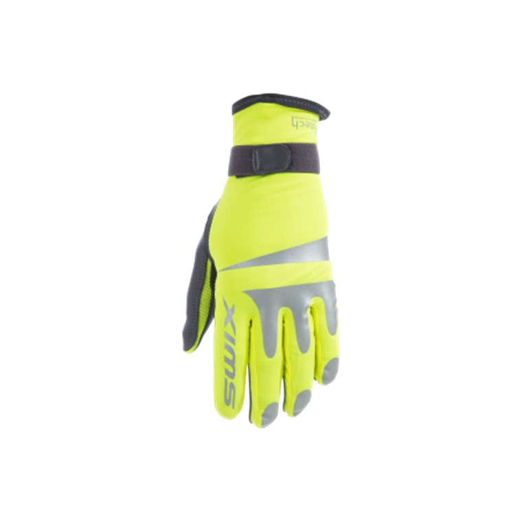 Swix Vistech Competition Light Glove W Vistech Yellow - Fingerhandschuhe Damen