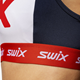Swix V Roadline Bra W Bright White/Fiery Red - Sport-BH
