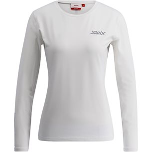 Swix Pace Nts Long Sleeve Baselayer Top W Bright White - Funktionsshirt