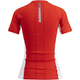 Swix Roadline Racex Short Sleeve W Bright White/Fiery Red - Syntetisch Unterhemd Damen