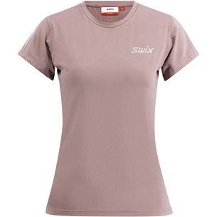 Swix Pace Nts Short Sleeve Baselayer Top W Light Plum - Lauf-T-Shirt