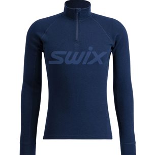 Swix Racex Merino Half Zip M Dark Navy - Merino Unterhemd Herren