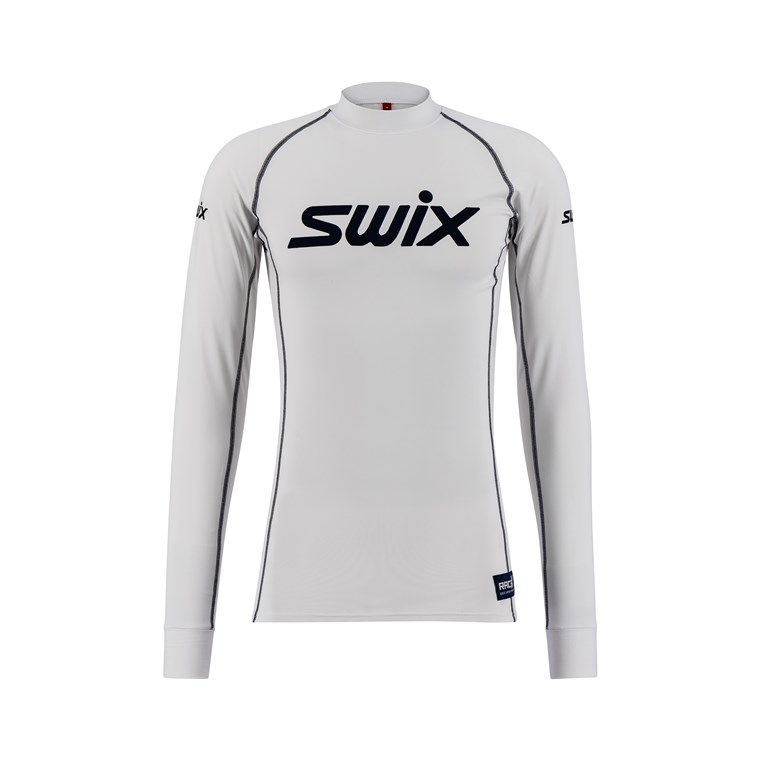 Swix Racex Nts Bodywear LS M Bright White - Unterlage für Langlaufski