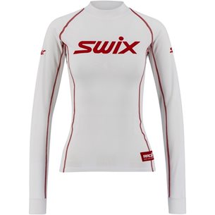 Swix Racex Nts Bodywear LS W Bright White - Unterlage für Langlaufski