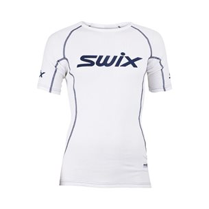 Swix Racex Bodyw SS M Bright White - Unterhemd Herren