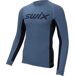 Swix Racex Bodyw LS M  Blue Sea - Unterlage für Langlaufski