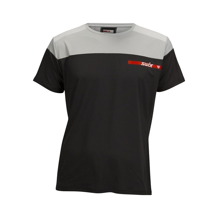 Swix Carbon T-Shirt M Phantom - Laufshirts