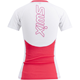 Swix Racex Light SS W Cherry Berry / Bright White - Syntetisch Unterhemd Damen