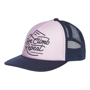 Black Diamond W Trucker Hat Wisteria/Eclipse - Damenkappen