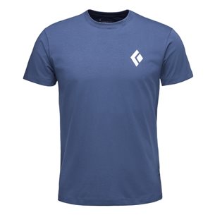 Black Diamond M SS Equipmnt For Alpinist Tee  Ink Blue - Outdoor T-Shirt