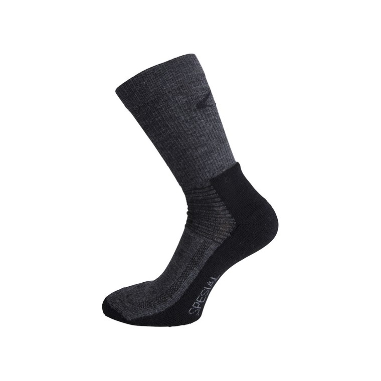 Ulvang Spesial Charcoal Melange/Black - Socken Damen