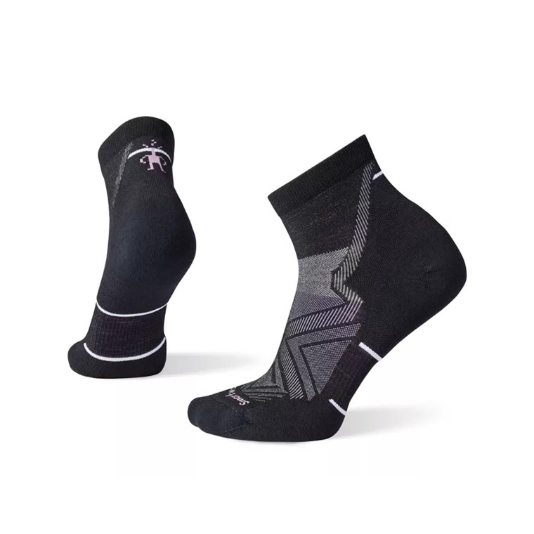 Smartwool Run Targeted Cushion Ankle Wool Socks Black - Laufsocken, Damen