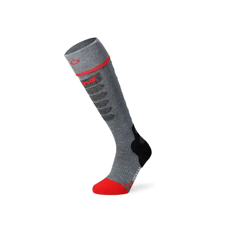 Lenz Heat Sock 5.1 Toe Cap Slim Fit Grey - Socken Damen