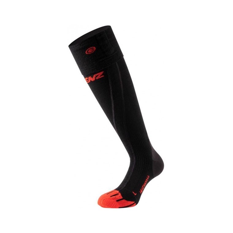 Lenz Heat Sock 6.1 Toe Cap Compression Black - Socken Damen