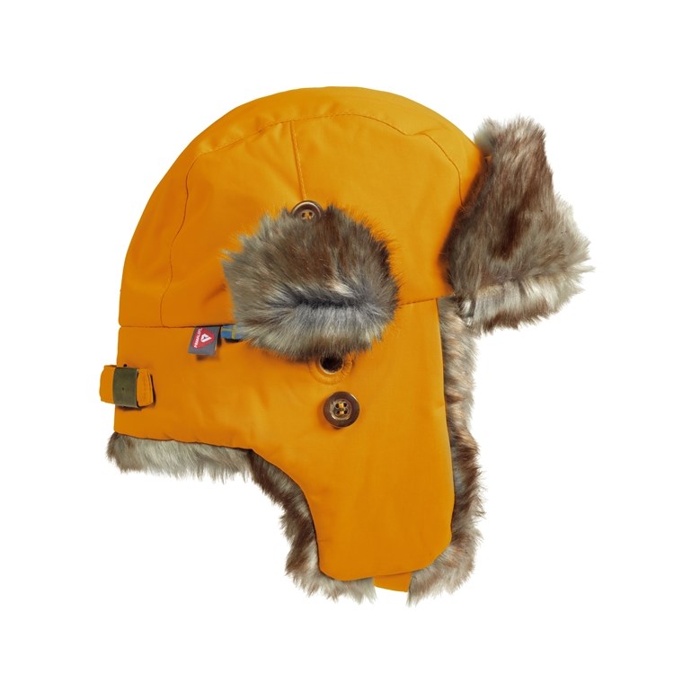 Isbjörn Squirrel Winter Cap Saffron - Kindermützen