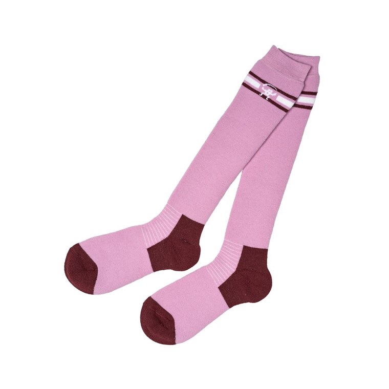 Isbjörn Snowfox Ski Sock Dusty Pink - Babysocken