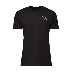 Black Diamond M Ski Mountaineering Tee Black - Outdoor T-Shirt