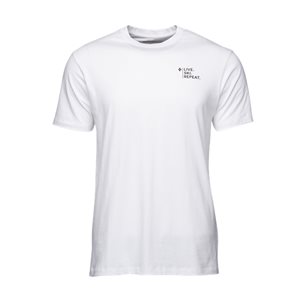 Black Diamond M Ski Mountaineering Tee White - Outdoor T-Shirt