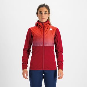 Sportful Rythmo W Jacket Red Rumba / Pompelmo - Damenjacke