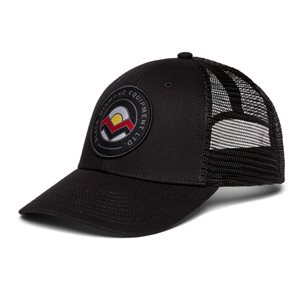Black Diamond BD Low Profile Trucker Hat Black Black/Black - Herrencap