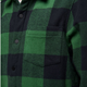 Black Diamond M Project Lined Flannel Palm Green Plaid Palm Green/Black Plaid - Outdoor Langarmshirt