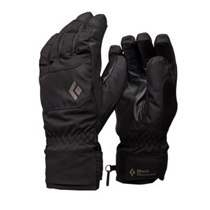 Black Diamond Mission Lt Gloves Black - Fingerhandschuhe Damen