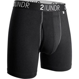 2UNDR Swing Shift Boxer Black/Grey - Unterhose Herren