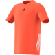 adidas B A.R. Tee Orange/Orange/Black - T-Shirts für Kinder