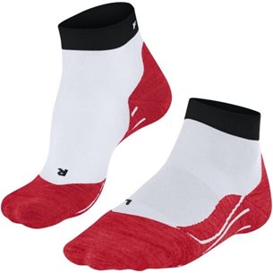 Falke RU4 Short Running Sock White/Neon Red - Laufsocken, Damen