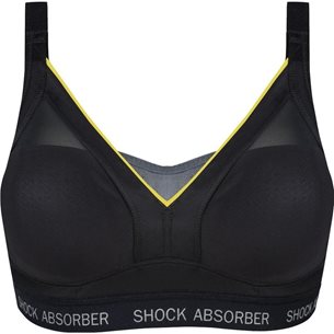 Shock Absorber Active Shaped Support Bra Slate Grey - Sport-BH, Damen
