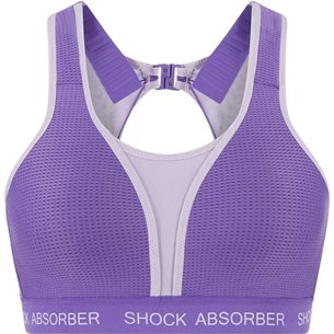 Shock Absorber Ultimate Run Bra Padded Purple - Sport-BH, Damen