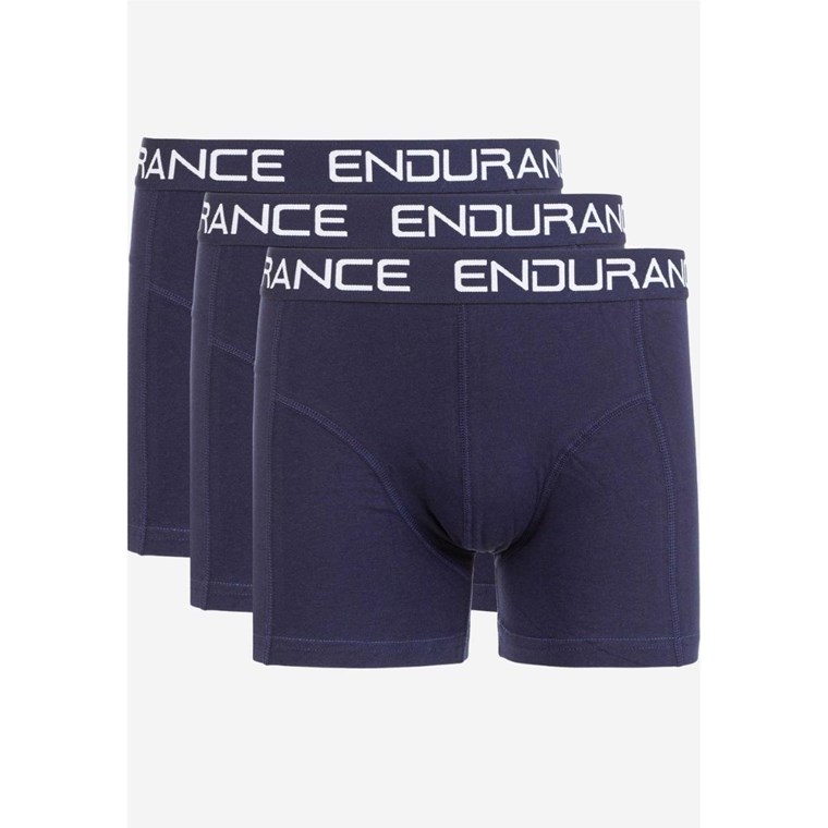 Endurance Burke Boxershorts 3-Pack Navy - Unterhose Herren