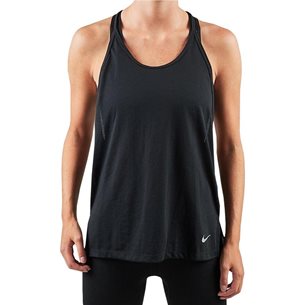 Nike Tailwind Cool LX Tank Top Black - Ärmelloses Shirt, Damen