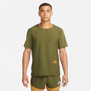 Nike Dri-Fit Trail Rise 365 SS Rough Green/Refl - T-Shirt, Herren