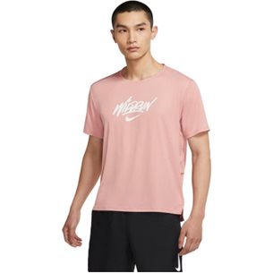 Nike Rise 365 SS WR GX Rust Pink - T-Shirt, Herren
